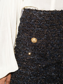 Balmain - Balmain high-rise tweed miniskirt - Skirts
