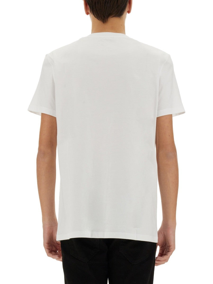 Balmain - Balmain T Shirt With Logo - Men’s Tops