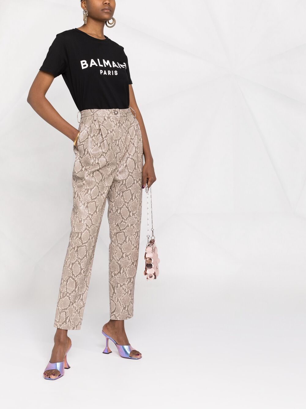 Balmain - Balmain T-shirts and Polos Black - Women’s Clothing