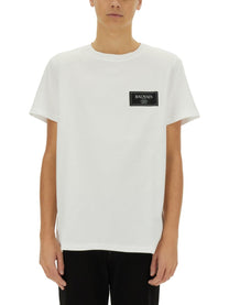 Balmain - Balmain T Shirt With Logo - Men’s Tops