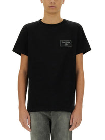 Balmain - Balmain T Shirt With Logo - Men’s Tops