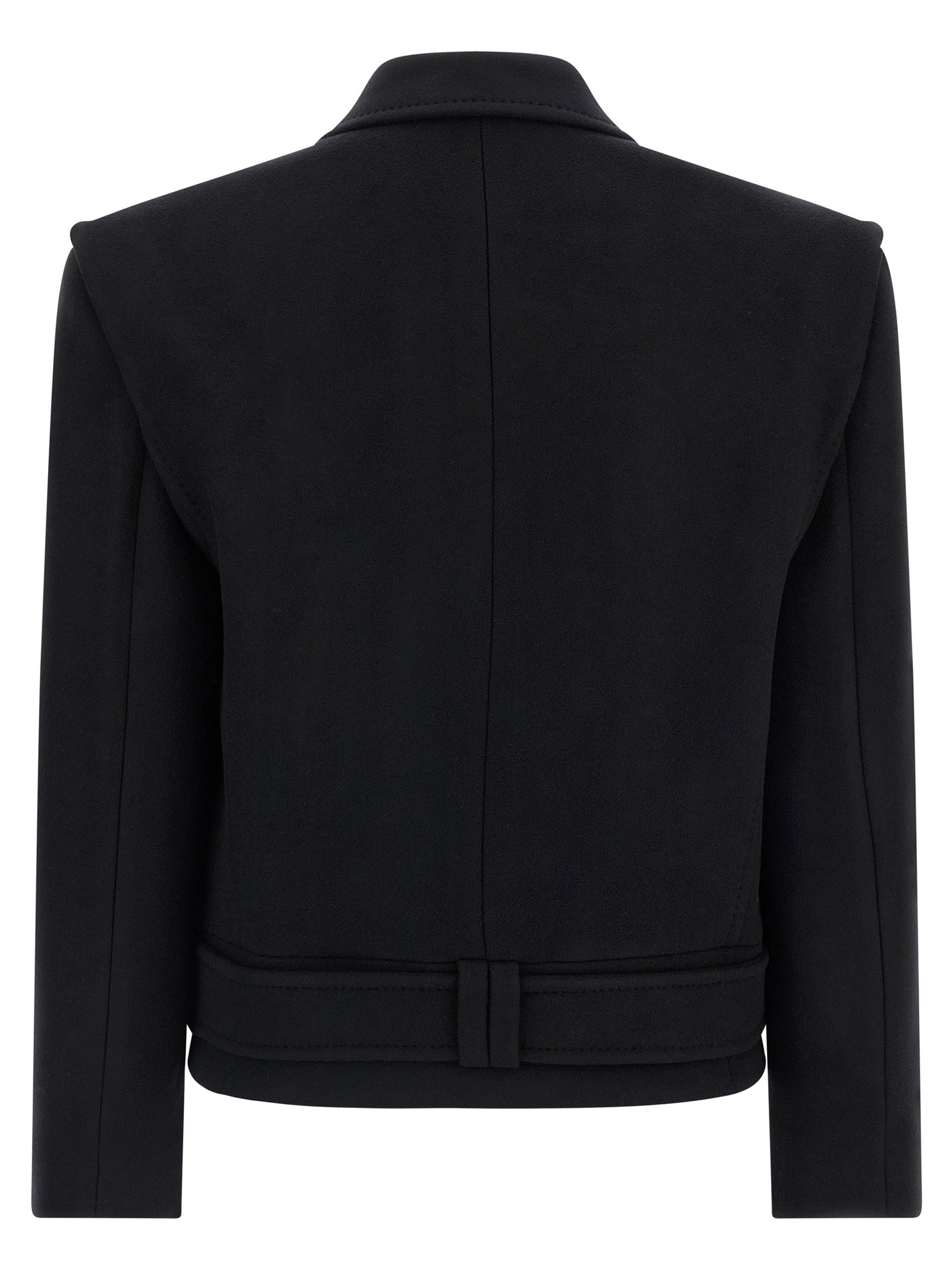 BALMAIN - BALMAIN - Double-breasted coat - Women’s Outerwear