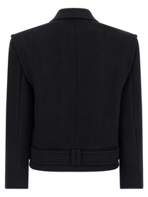 BALMAIN - BALMAIN - Double-breasted coat - Women’s Outerwear