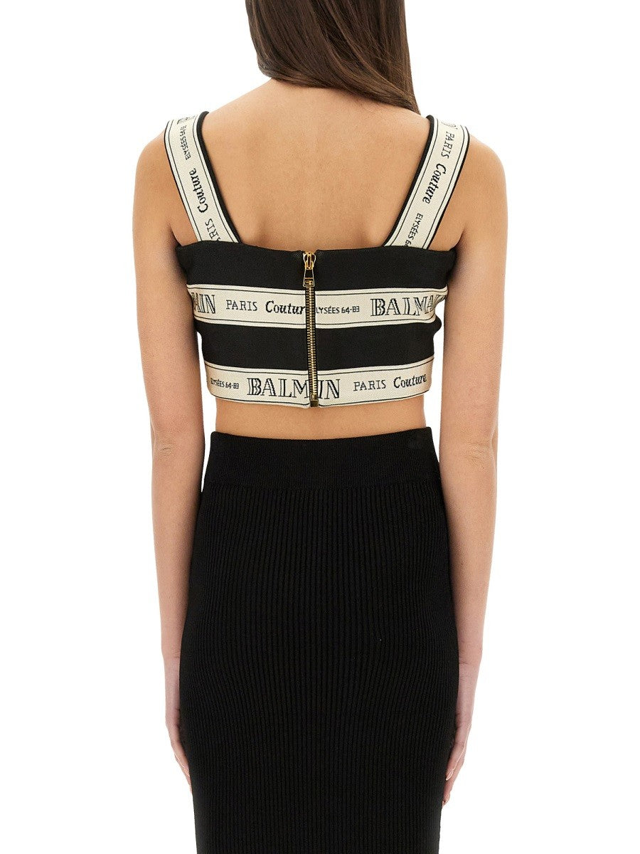 Balmain - Balmain Top Short - Woman-&gt;Clothing-&gt;Tops