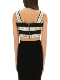 Balmain - Balmain Top Short - Woman-&gt;Clothing-&gt;Tops