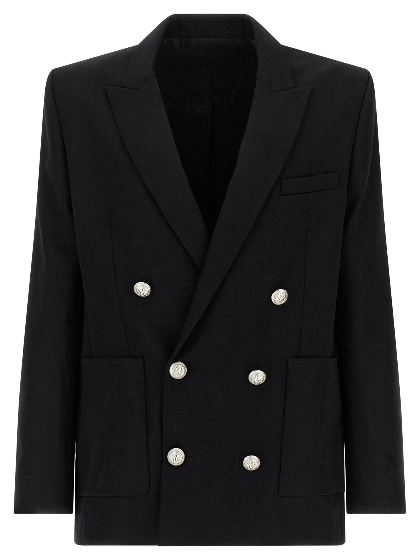 BALMAIN - BALMAIN - Grain de poudre blazer - Men’s Clothing