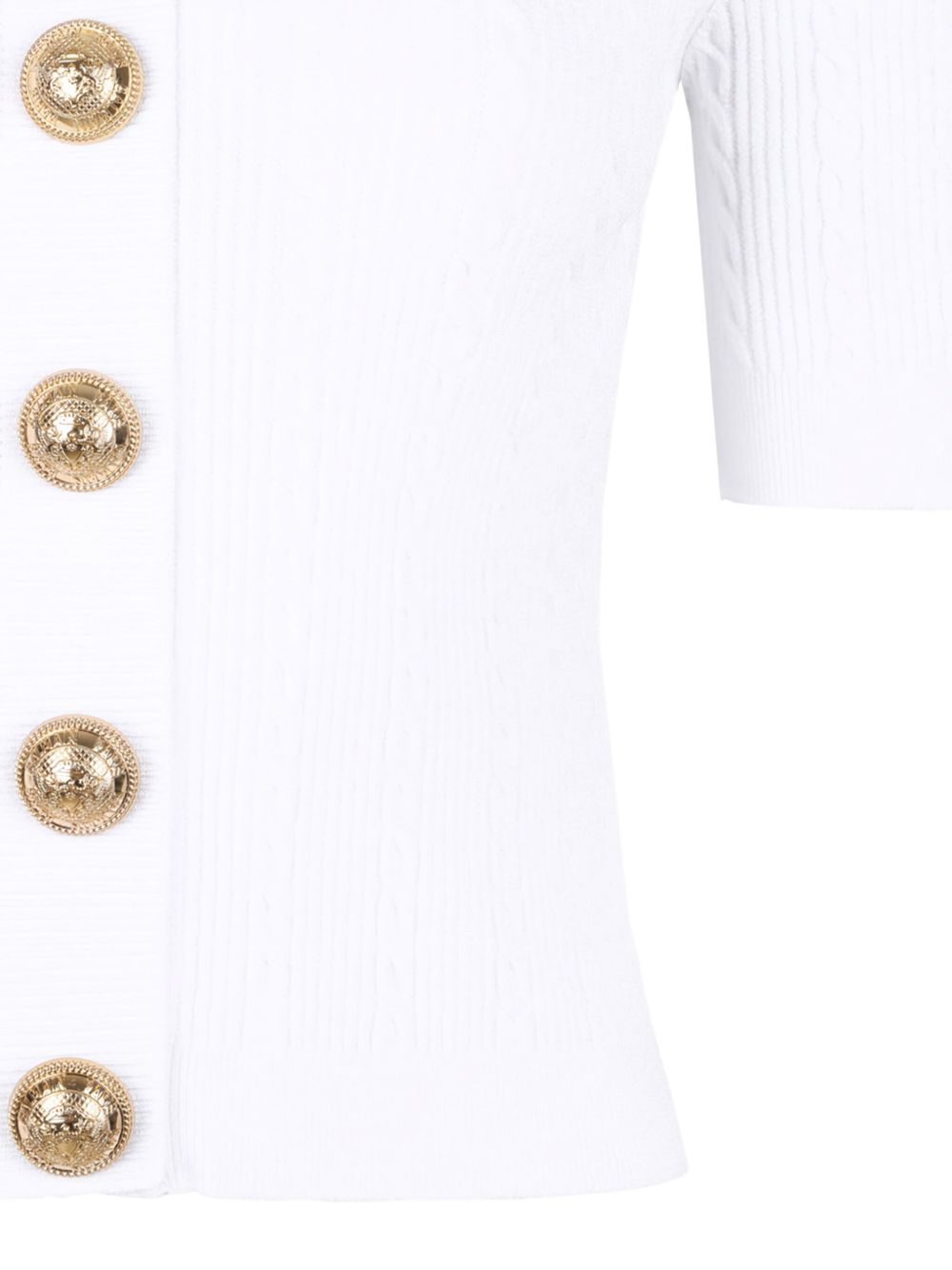 Balmain - Balmain Sweaters White - Topwear