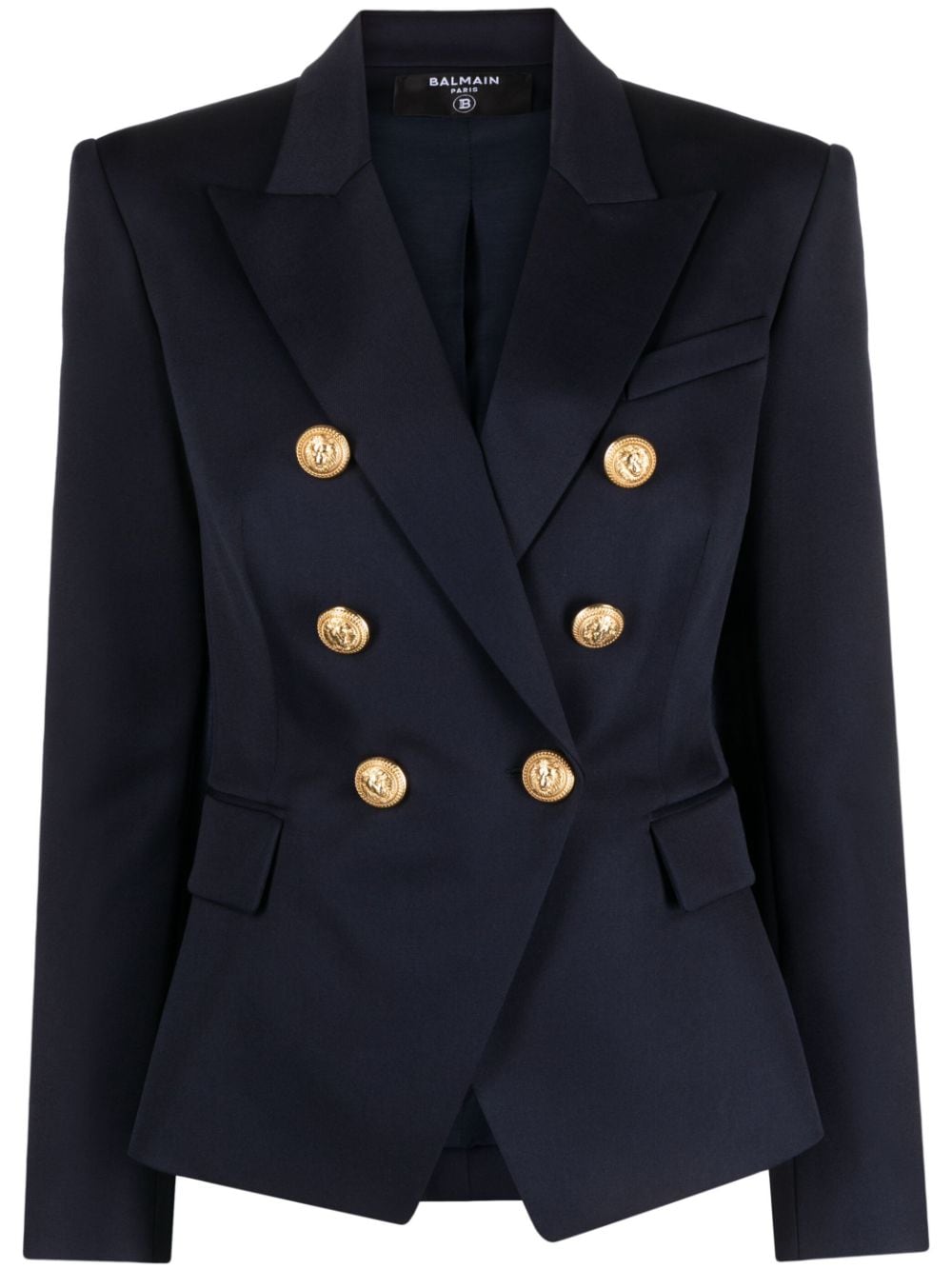 Balmain - Balmain Double-breasted wool blazer - Jackets