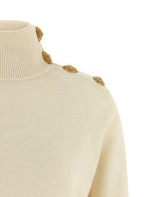 BALMAIN - BALMAIN - Cashmere wool sweater - Women’s Knitwear