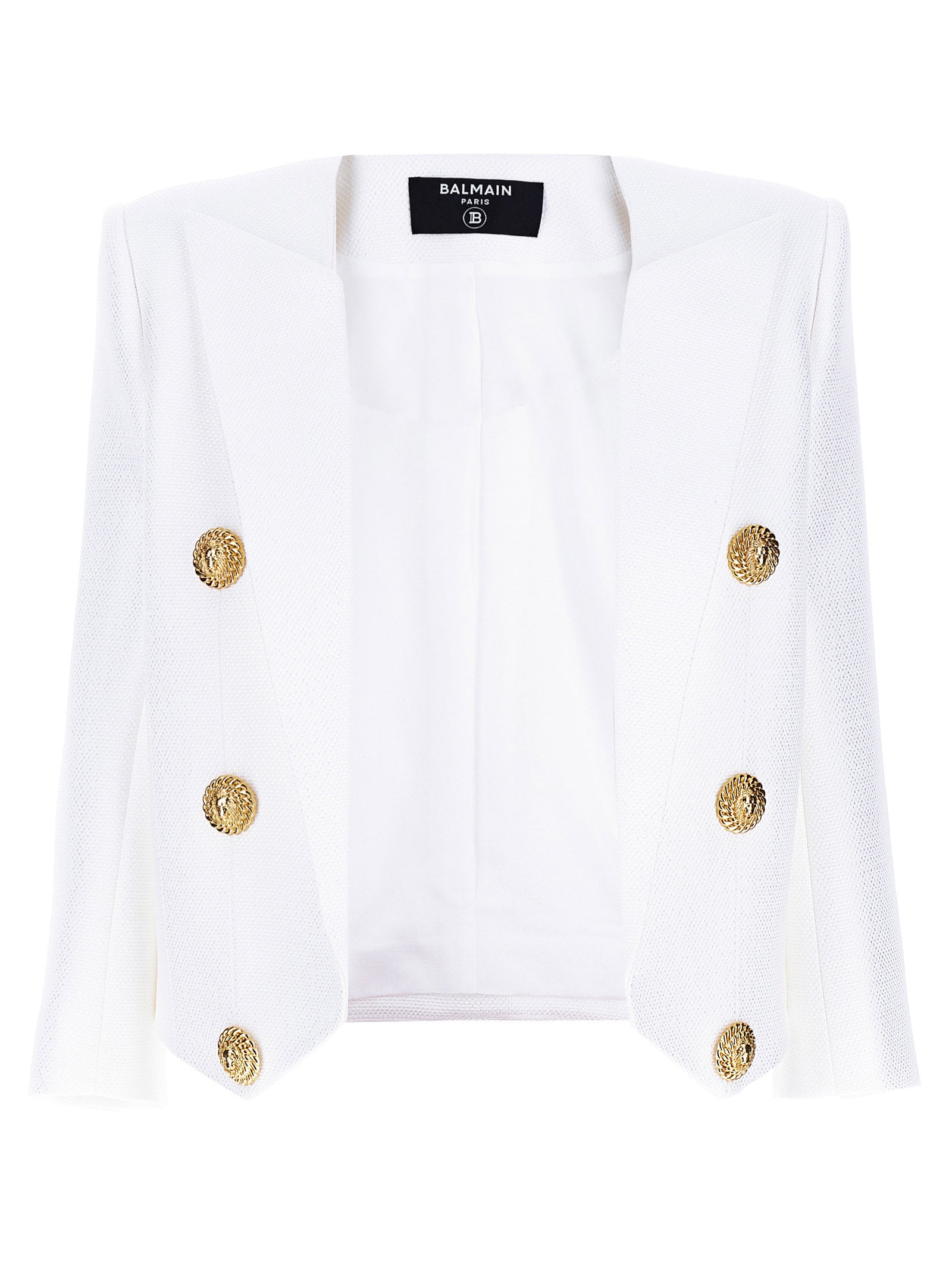 BALMAIN - BALMAIN - Blazer Spencer - Women’s Clothing