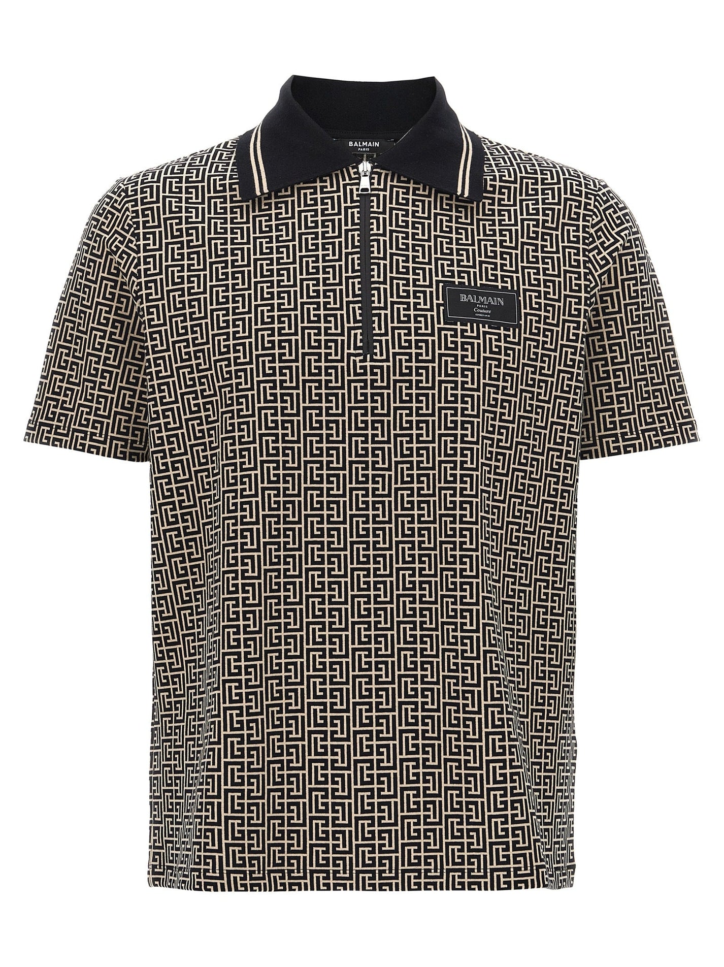 BALMAIN - BALMAIN - ’PB’ polo shirt - Men’s Tops