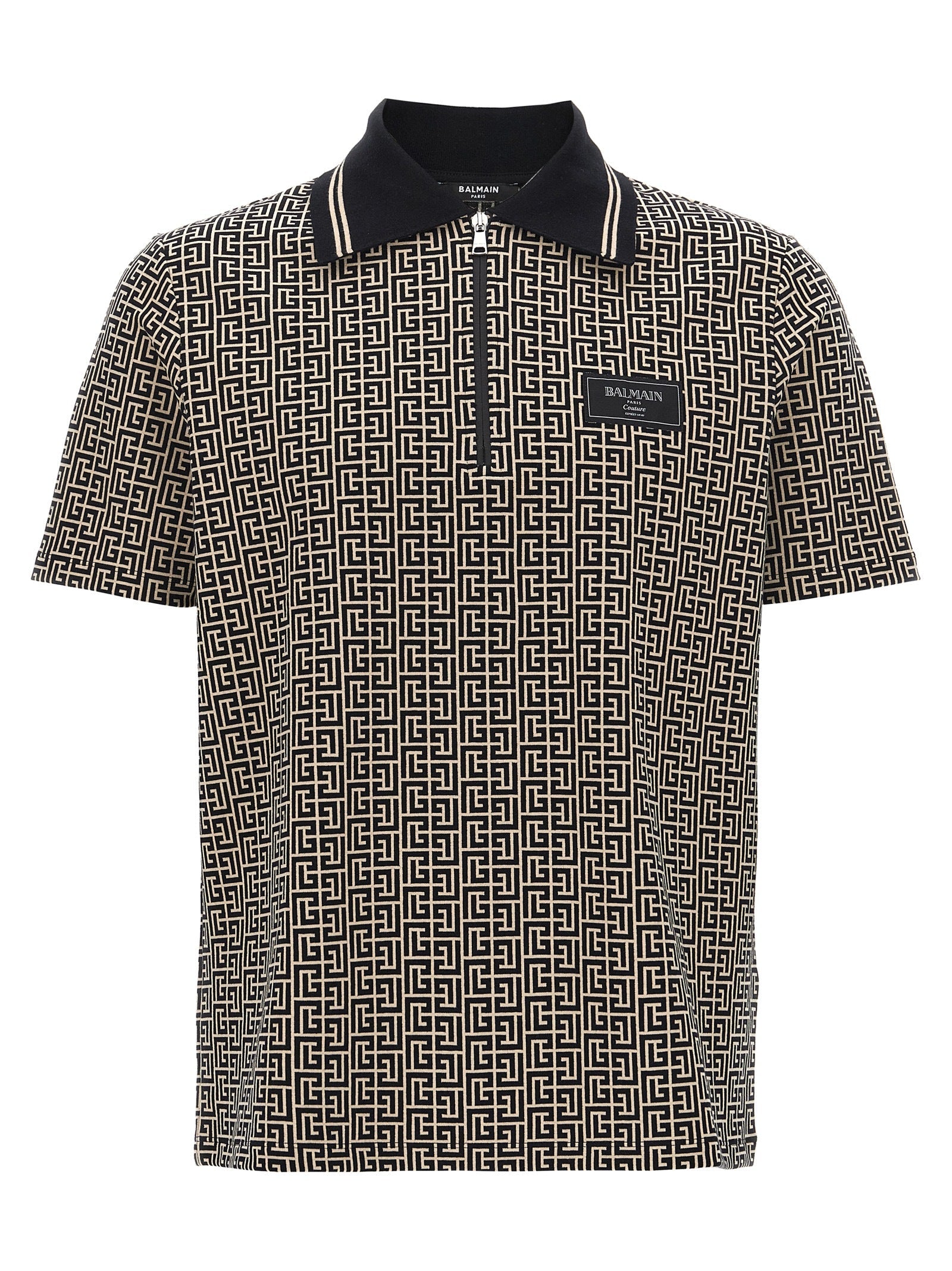 BALMAIN - BALMAIN - ’PB’ polo shirt - Men’s Tops