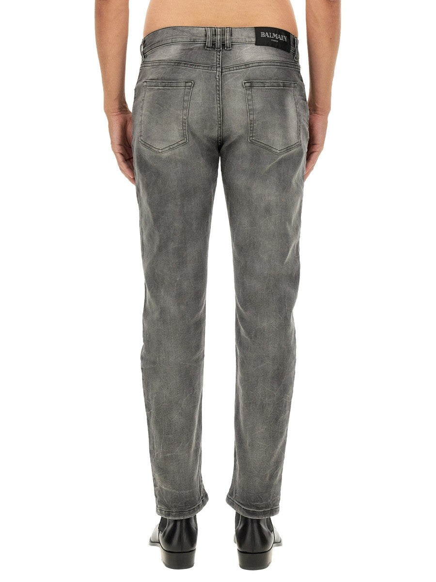 Balmain - Balmain Regular Fit Jeans - Men’s Clothing