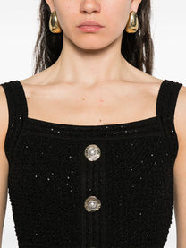 Balmain - Balmain Top Black - Topwear