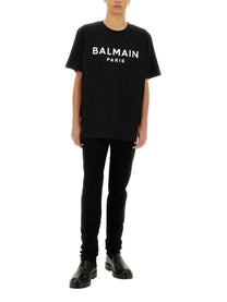 Balmain - Balmain T Shirt With Logo - Men’s Tops