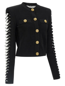 BALMAIN - BALMAIN - Cut-out blazer - Women’s Clothing