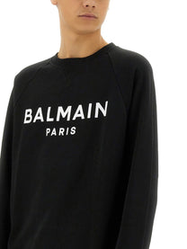 Balmain - Balmain Sweatshirt With Logo - Men’s Sweatshirts