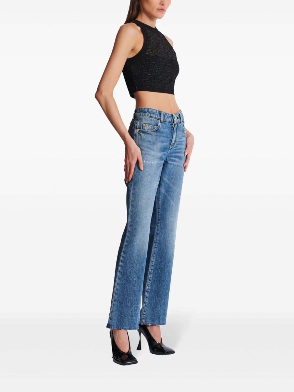 Balmain - Balmain Top Black - Topwear