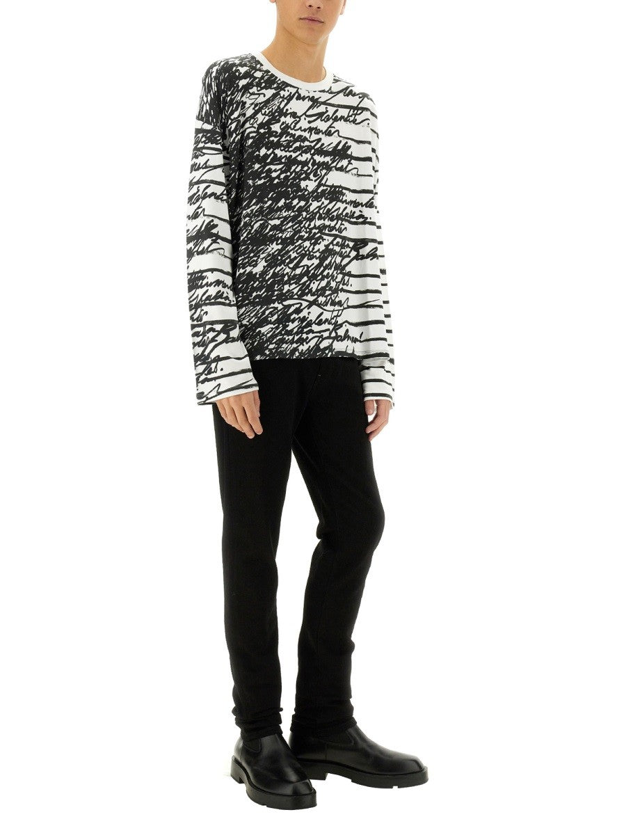 Balmain - Balmain ’Love Letter’ T Shirt - Men’s Tops