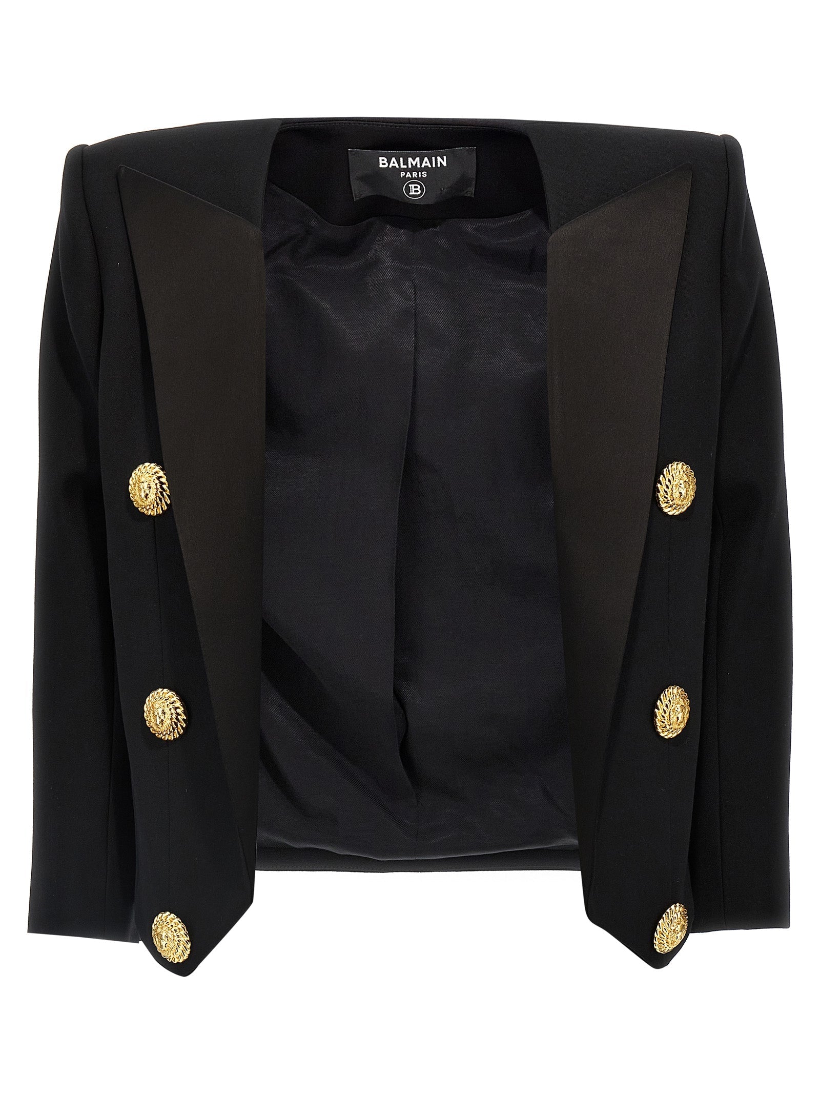 BALMAIN - BALMAIN - Blazer Spencer - Women’s Clothing