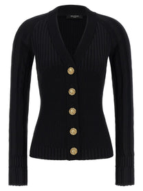 BALMAIN - BALMAIN - Button Cardigan - Women’s Knitwear