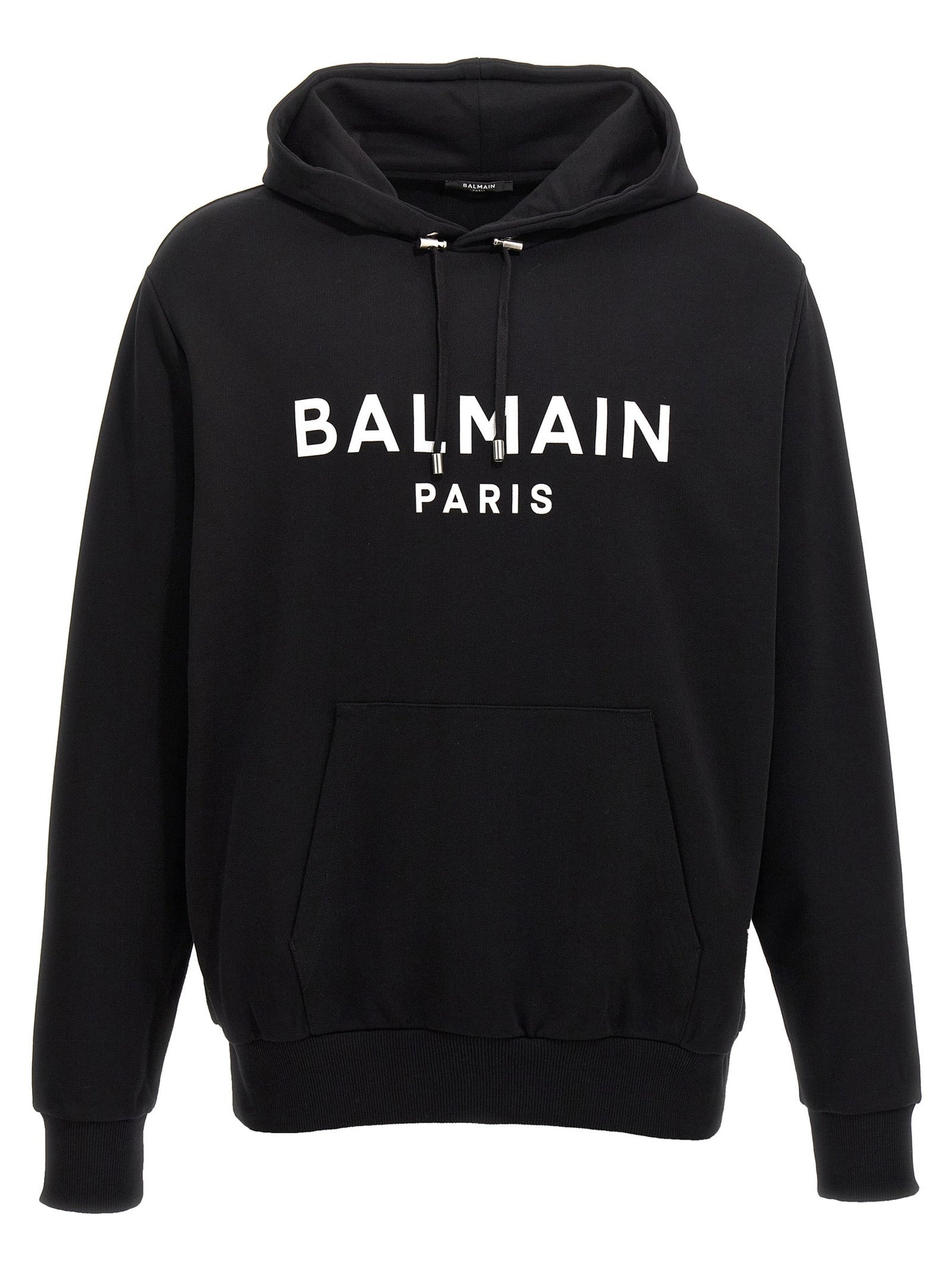 BALMAIN - BALMAIN - Logo print hoodie - Men’s Sweatshirts
