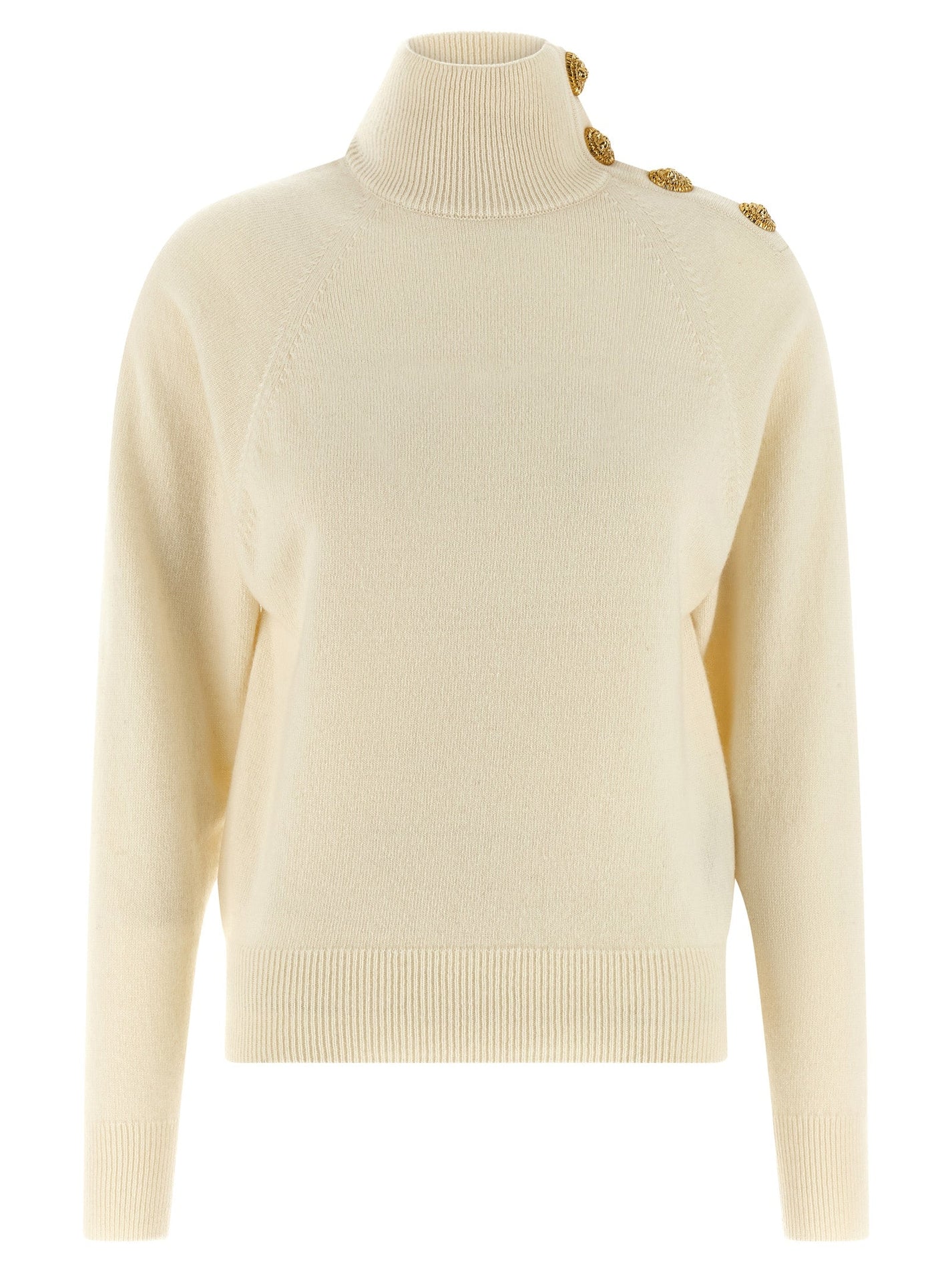BALMAIN - BALMAIN - Cashmere wool sweater - Women’s Knitwear