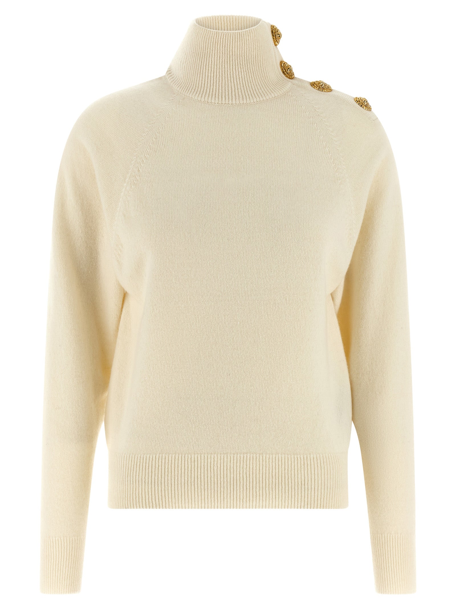 BALMAIN - BALMAIN - Cashmere wool sweater - Women’s Knitwear