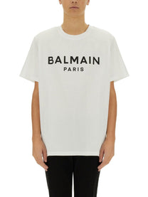 Balmain - Balmain T Shirt With Logo - Men’s Tops