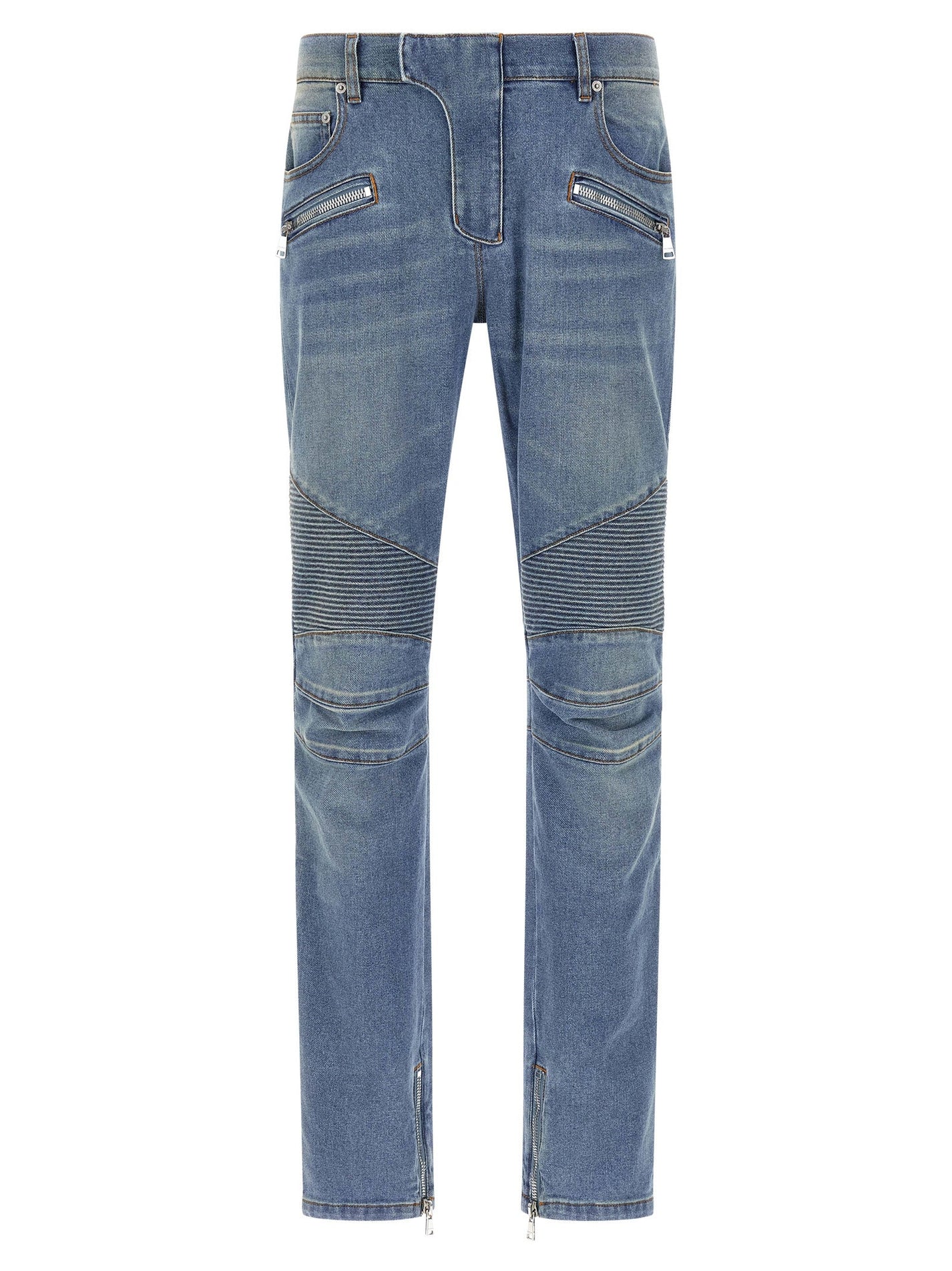 BALMAIN - BALMAIN - ’Biker’ jeans - Men’s Bottoms