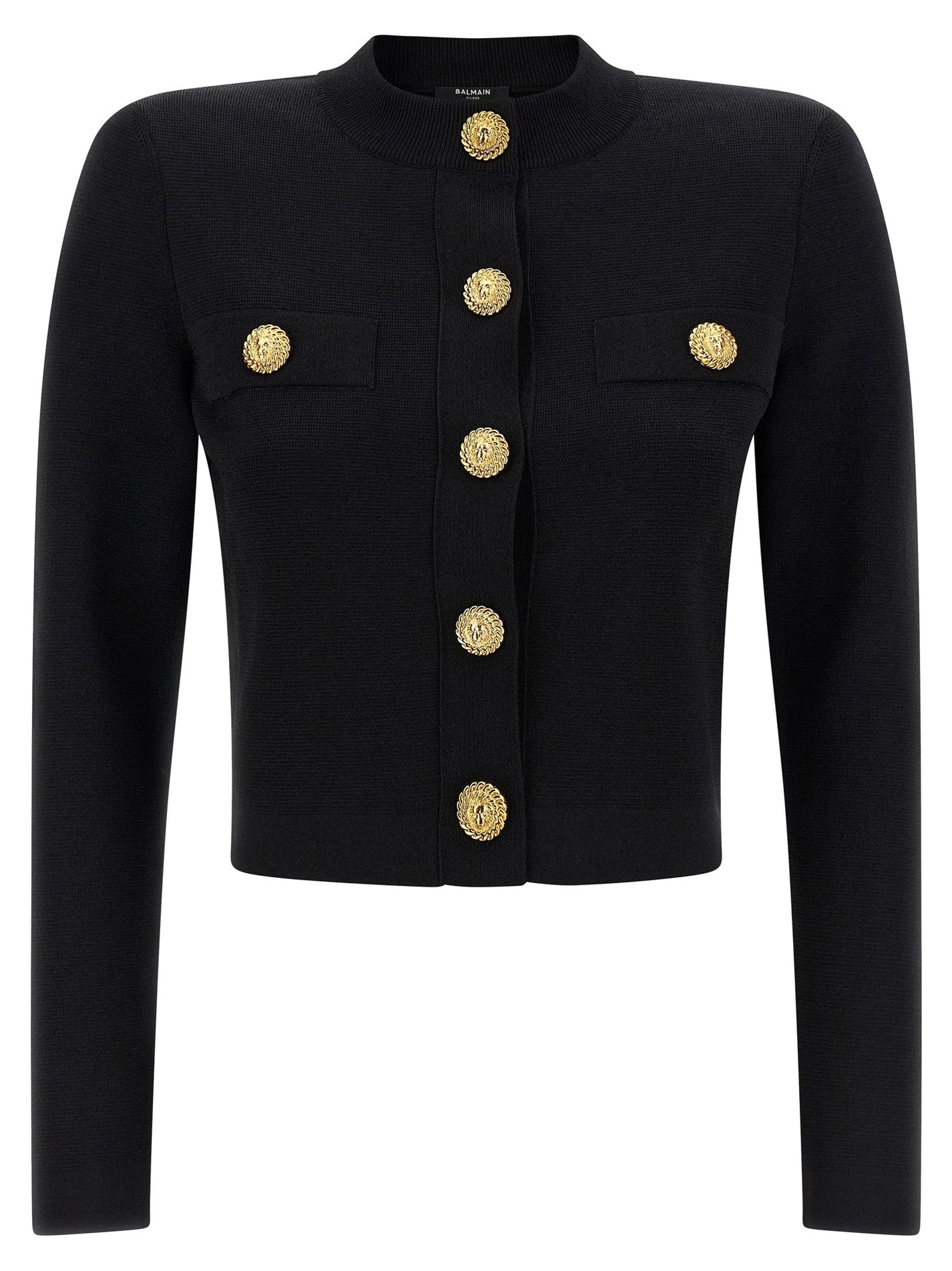 BALMAIN - BALMAIN - Cropped cardigan - Women’s Knitwear