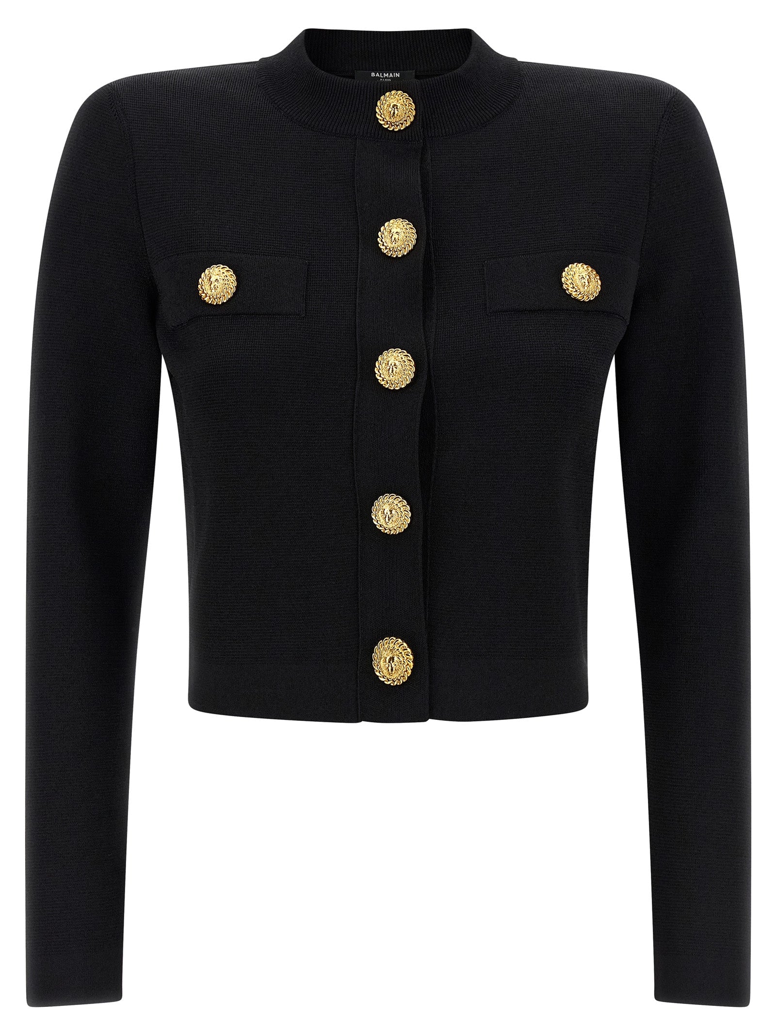 BALMAIN - BALMAIN - Cropped cardigan - Women’s Knitwear