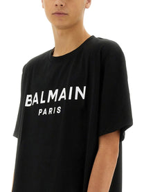 Balmain - Balmain T Shirt With Logo - Men’s Tops