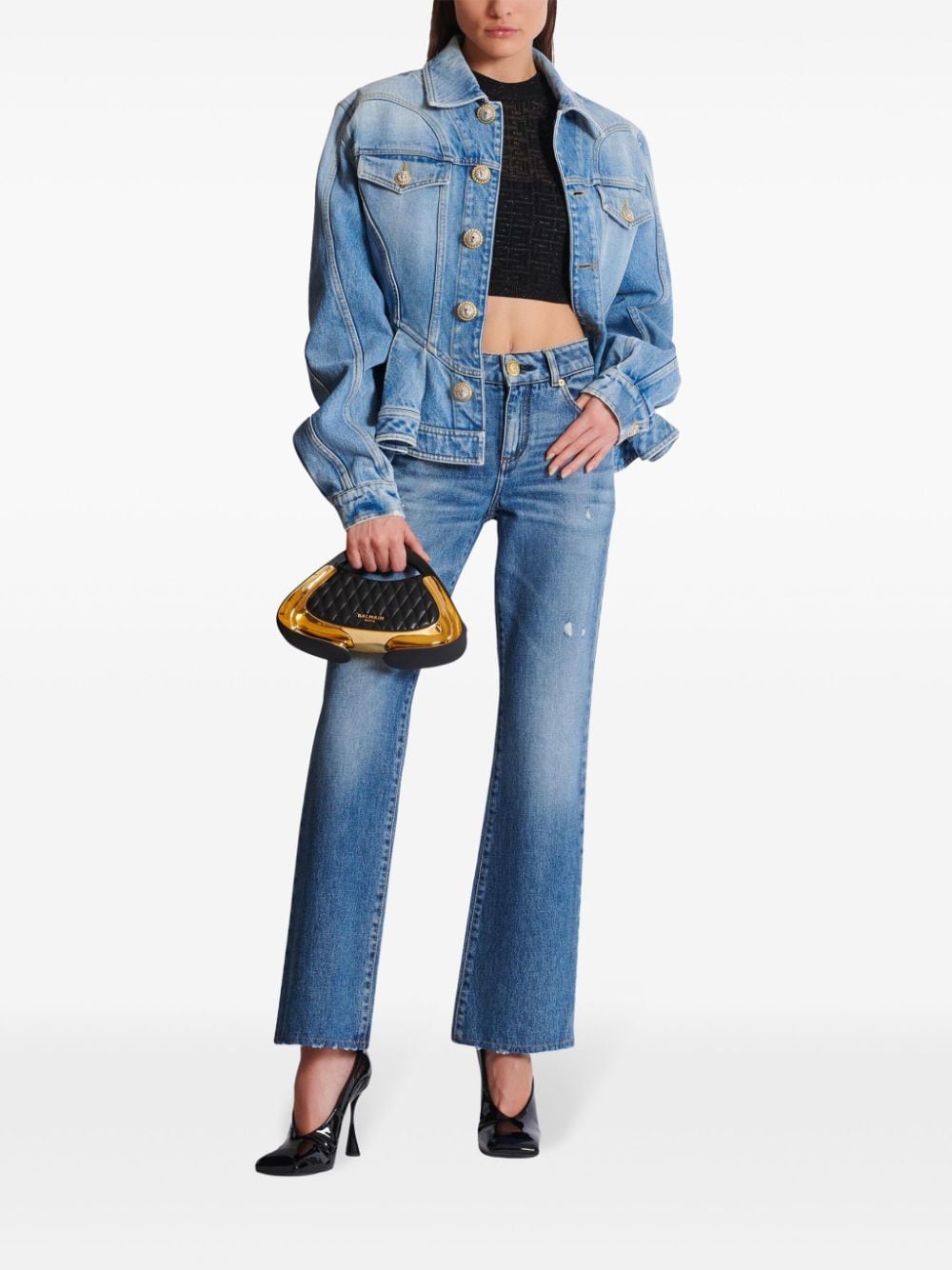 Balmain - Balmain Top Black - Topwear