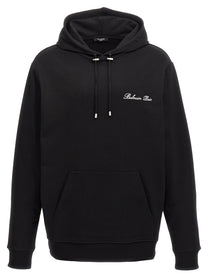 BALMAIN - BALMAIN - ’Balmain Signature’ hoodie - Men’s Sweatshirts