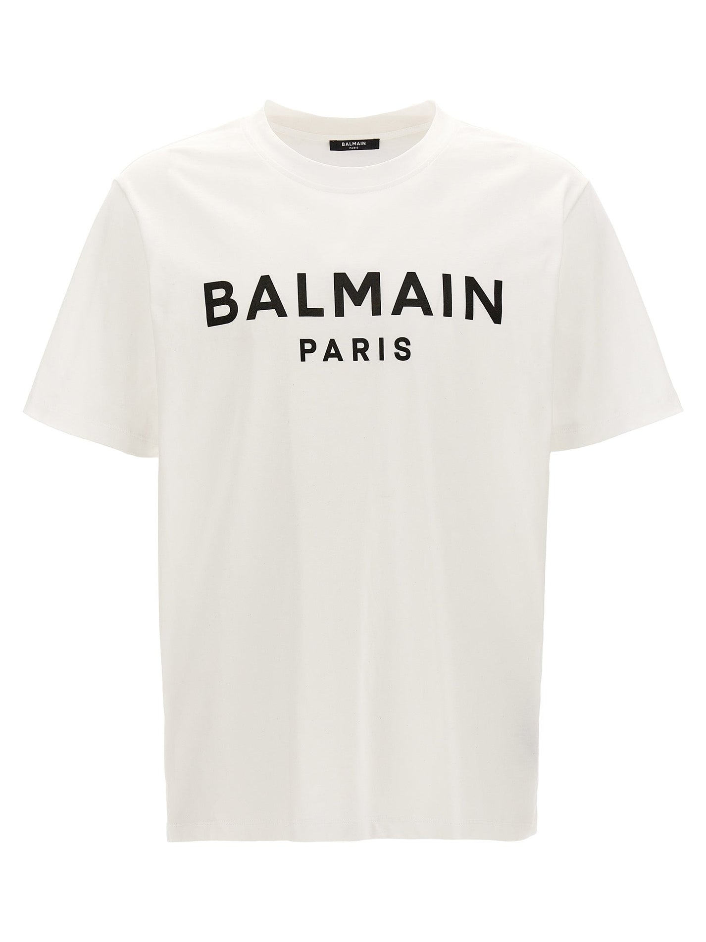 BALMAIN - BALMAIN - Logo print T-shirt - Men’s Tops