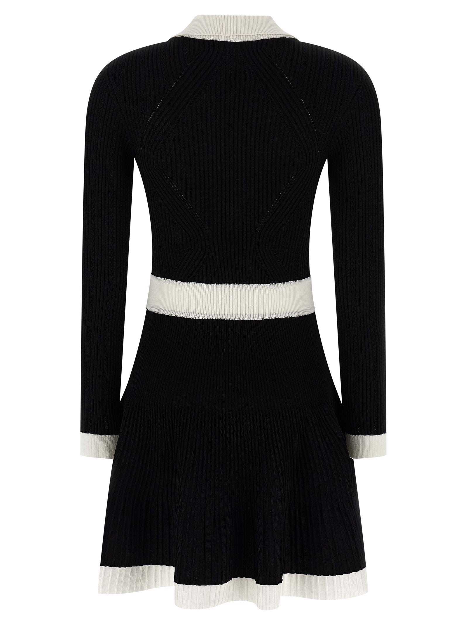 BALMAIN - BALMAIN - Two-tone dress - Women’s Clothing
