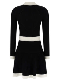 BALMAIN - BALMAIN - Two-tone dress - Women’s Clothing