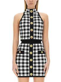 Balmain - Balmain Top With Buttons - Woman-&gt;Clothing-&gt;Tops