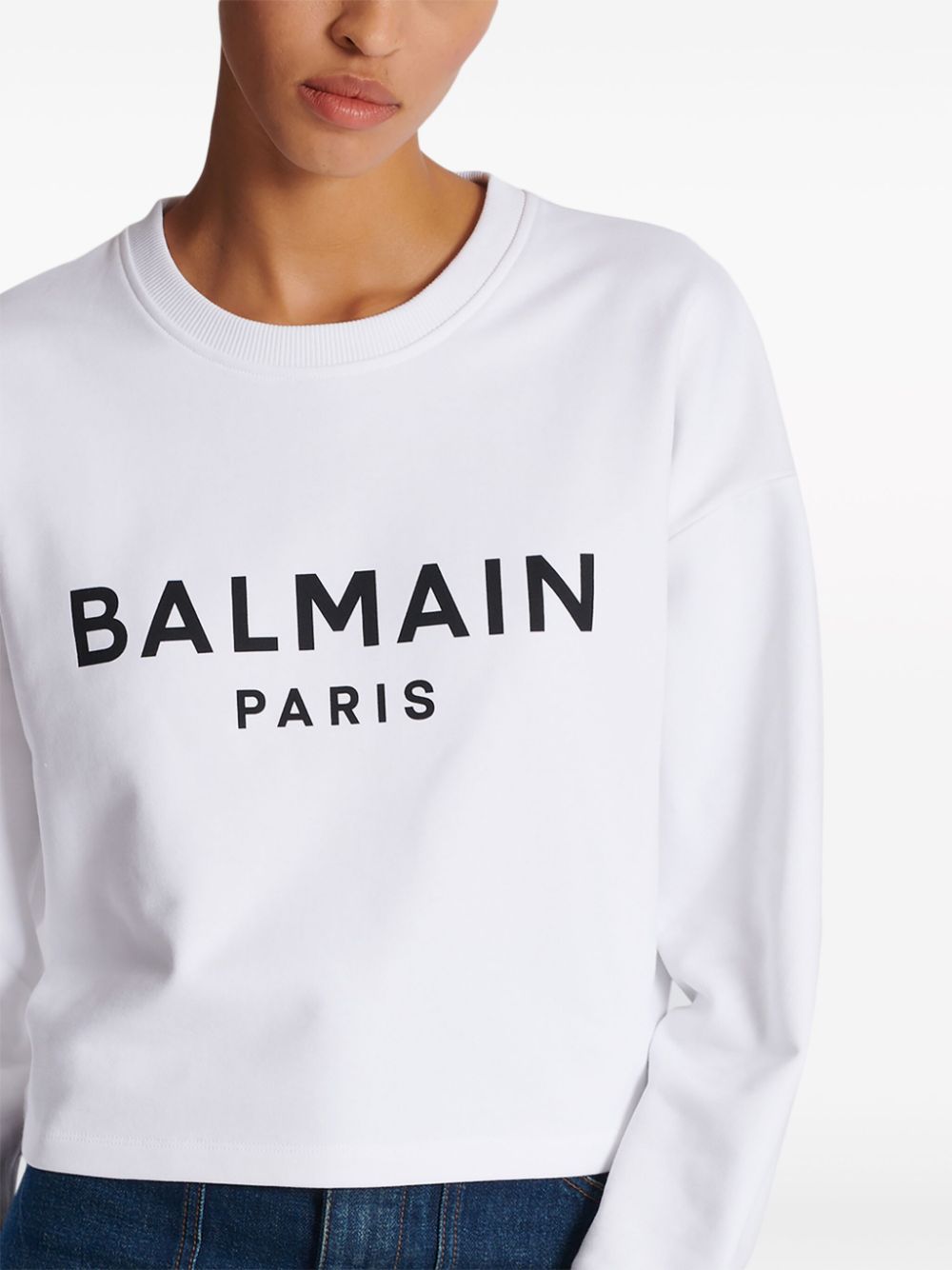 Balmain - Balmain Sweaters White - Women’s Clothing