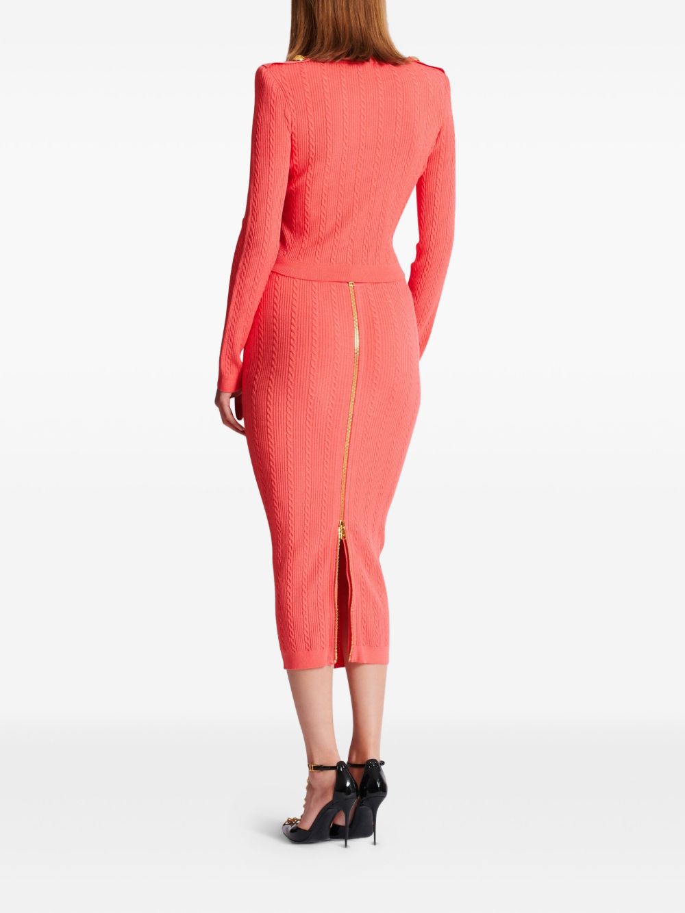 Balmain - Balmain Sweaters Orange - Topwear