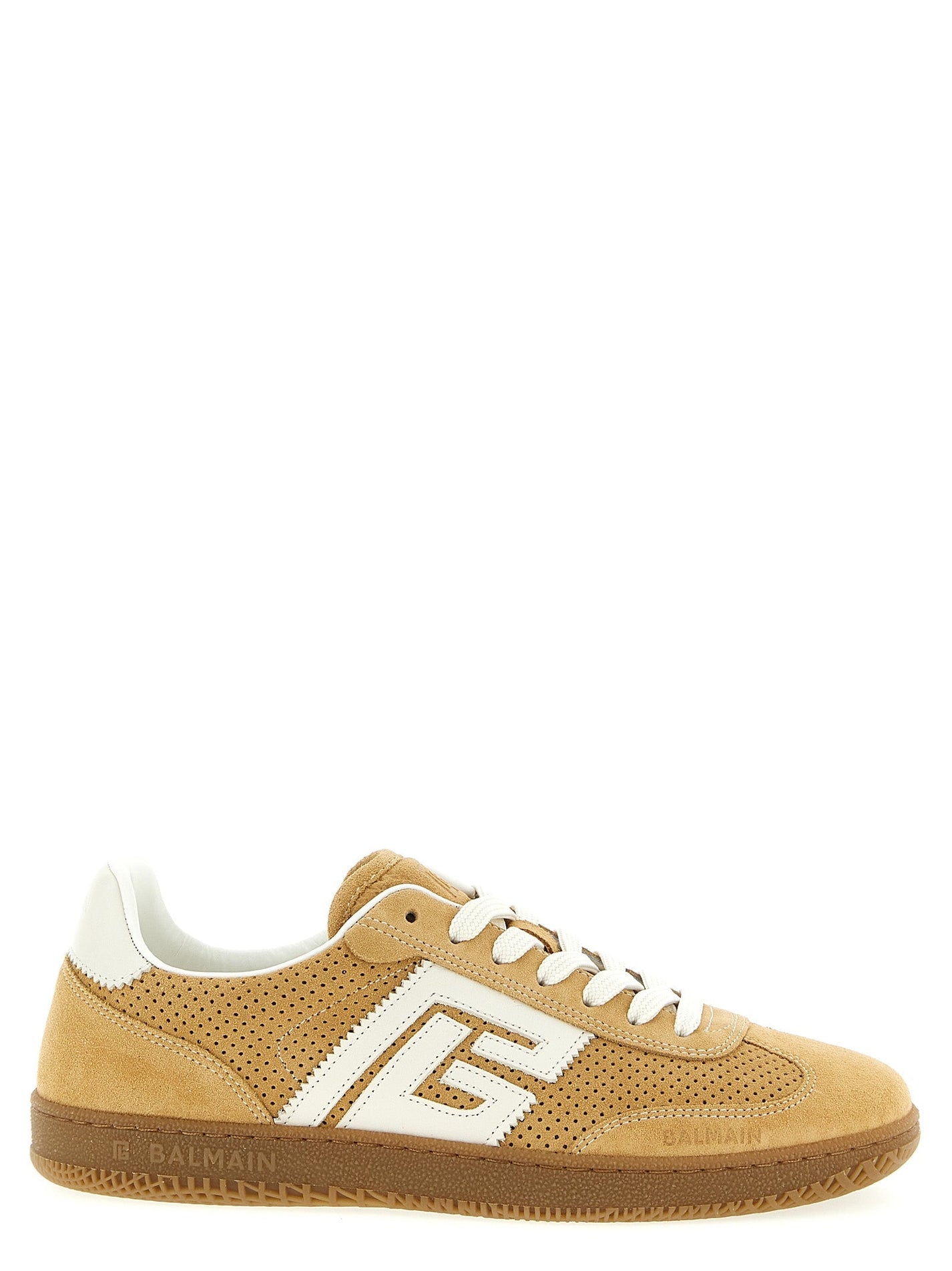 BALMAIN - BALMAIN - Suede sneakers - Women’s Shoes