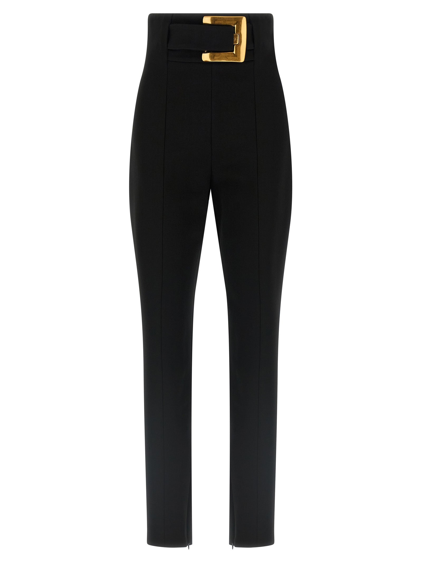 BALMAIN - BALMAIN - Belted pants - Women’s Pants