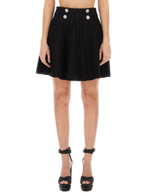 Balmain - Balmain Skater Skirt - Women’s Clothing