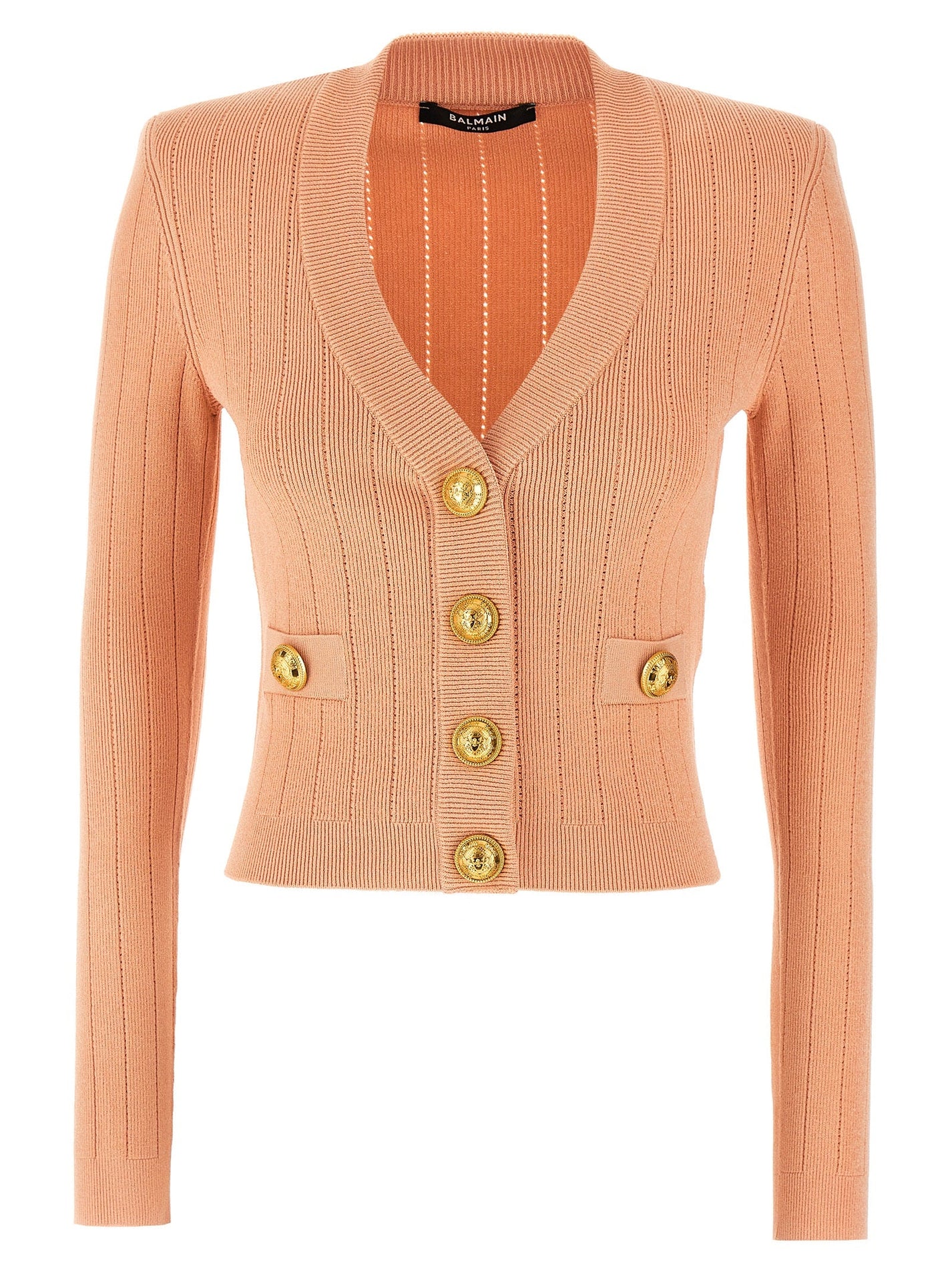 BALMAIN - BALMAIN - ’Chiocciola’ cardigan - Women’s Knitwear