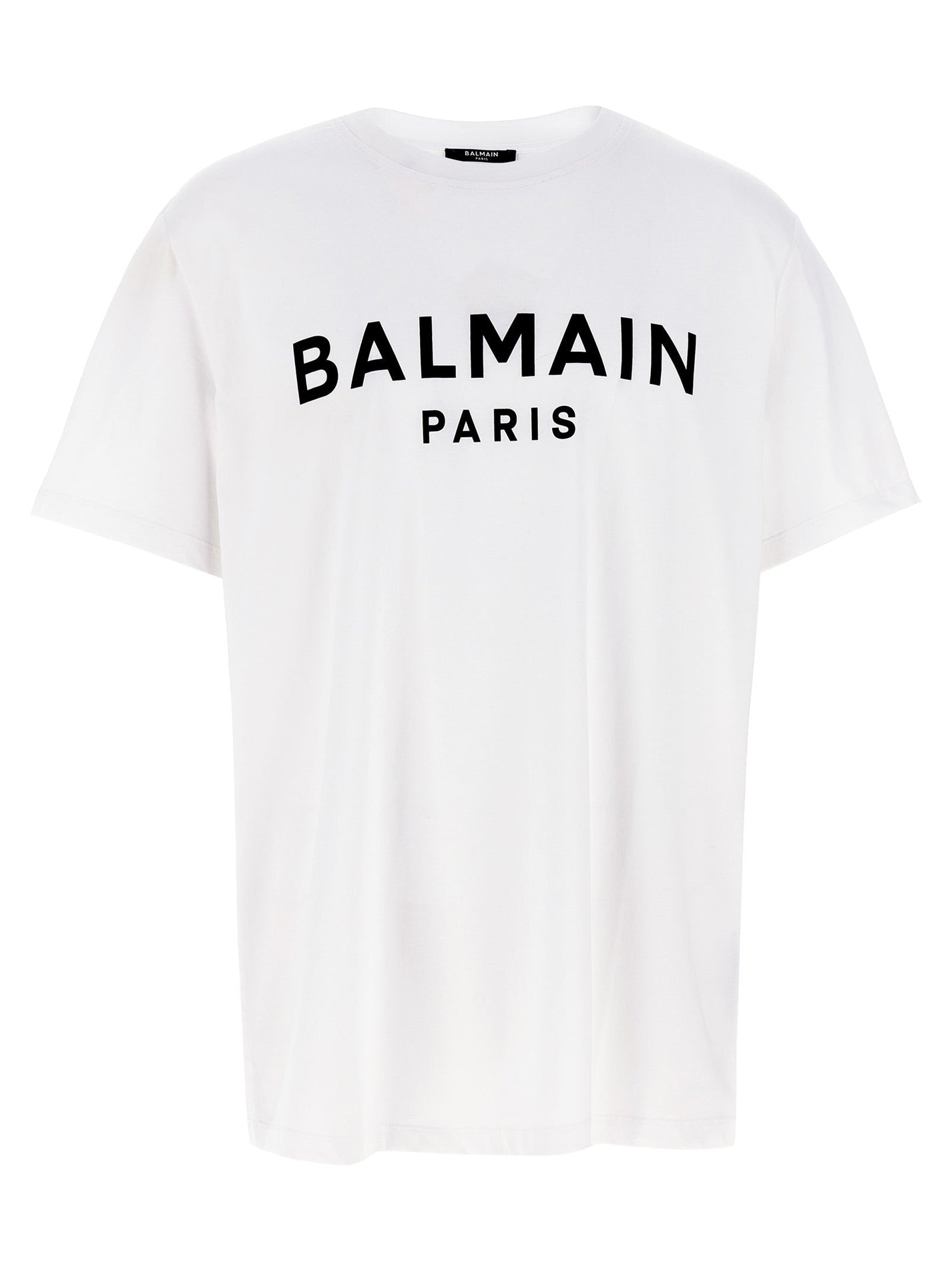 BALMAIN - BALMAIN - Logo T-shirt - Men’s Top