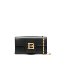 Balmain Balmain logo plaque leather crossbody bag Women’s Bags