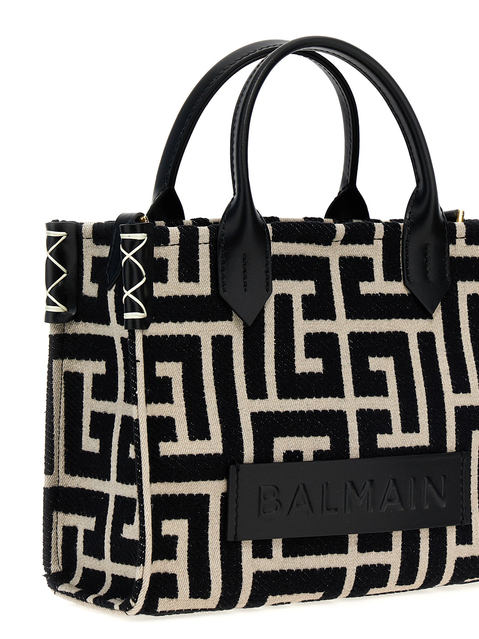 BALMAIN - BALMAIN - ’B-Army Small’ shopping bag - Women’s Bags