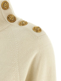 BALMAIN - BALMAIN - Cashmere wool sweater - Women’s Knitwear