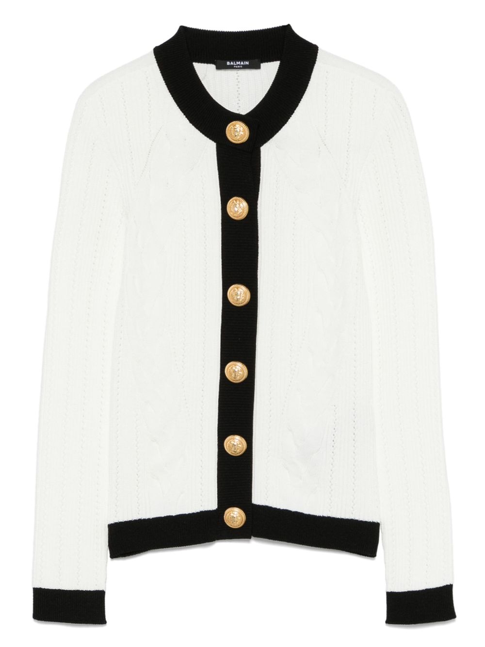 Balmain - Balmain Sweaters White - Topwear